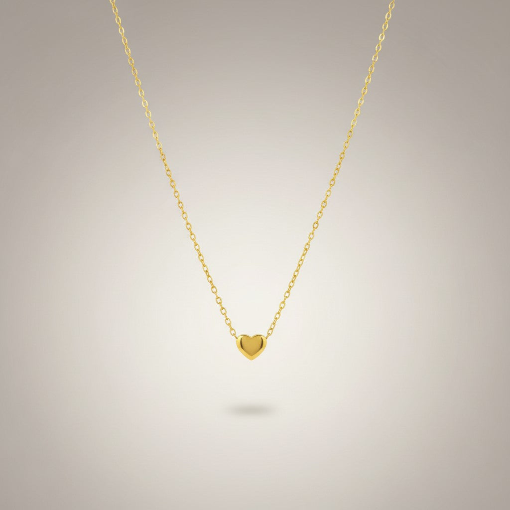 Anam | 18K Gold Plated Heart Pendant Chain