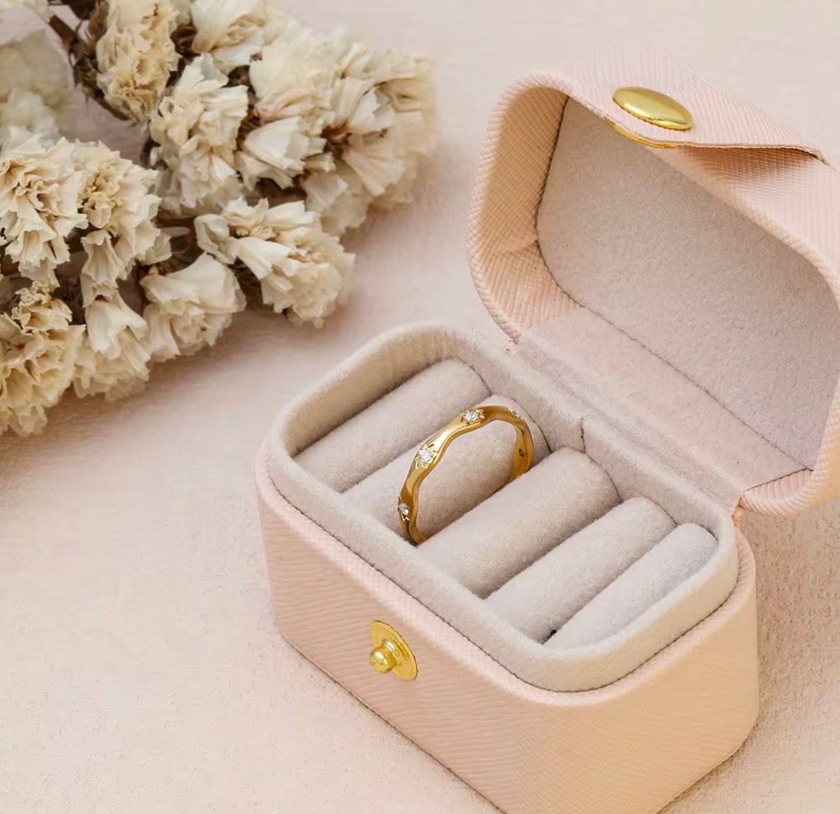 Blair- 18K Gold Plated  Star Zirconia Dainty Ring